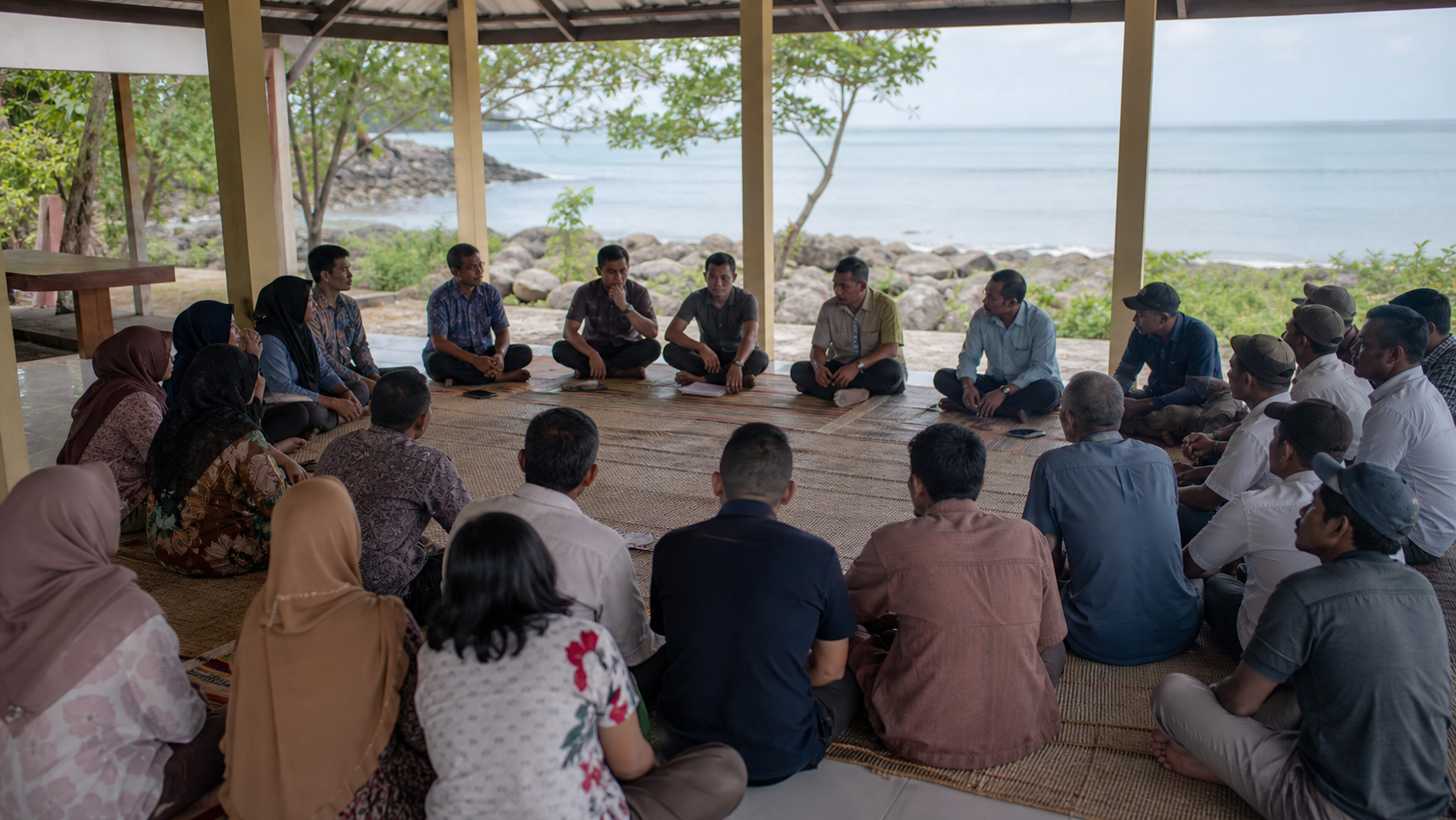 Warga Mengawal Anggaran Desa untuk Fasilitas Pesisir